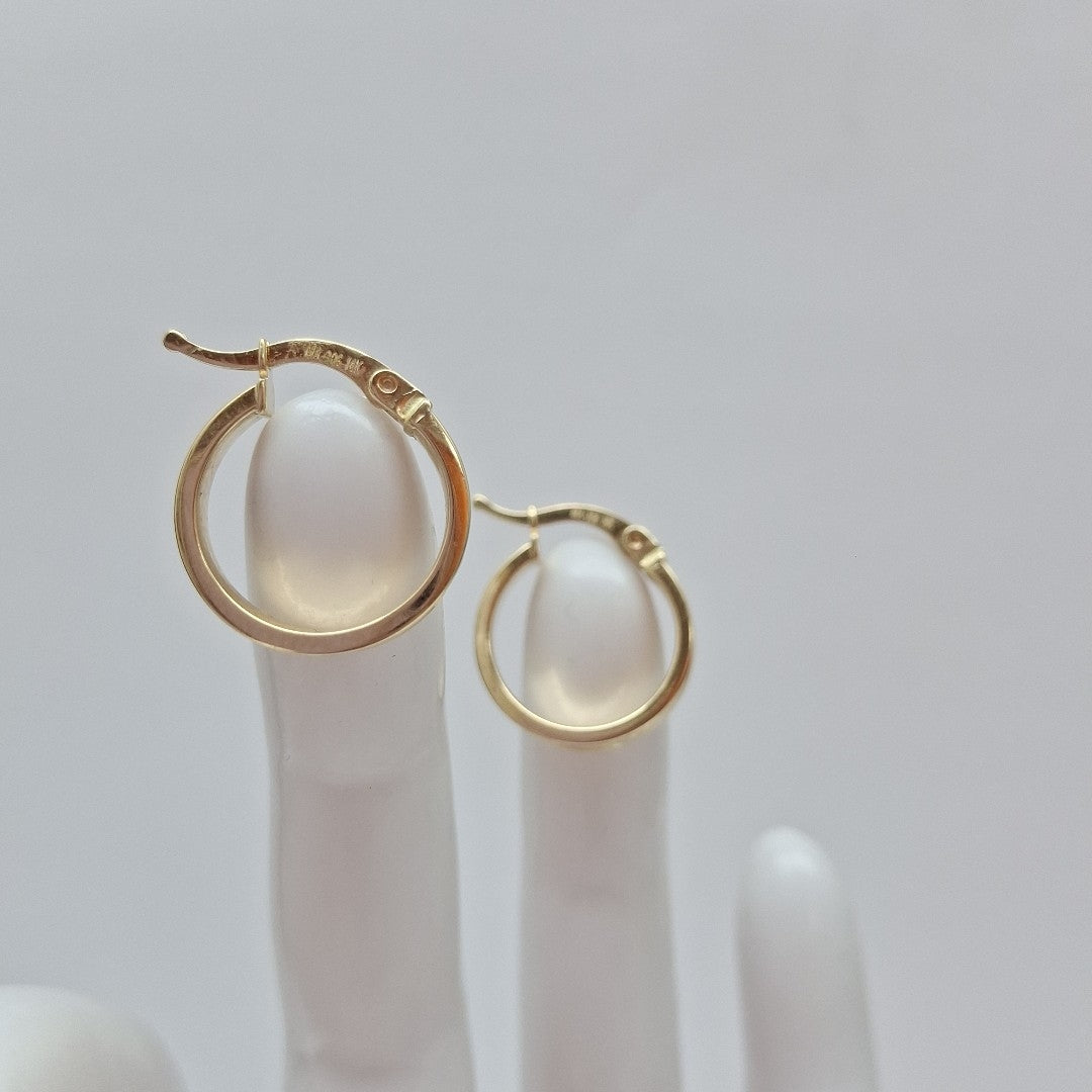ARRACADAS ORO 14K 1.4 (NUEVO)
