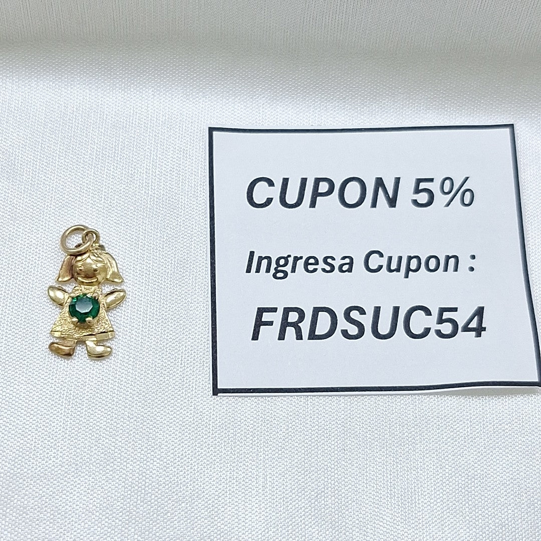 DIJE ORO 10 K 1,00 GRMS (SEMINUEVO)