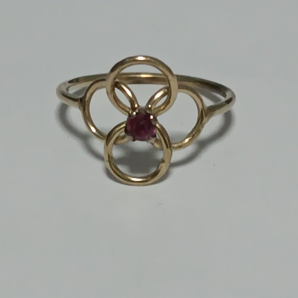 ANILLO ORO 10 K 1.2 GRMS (SEMINUEVO)