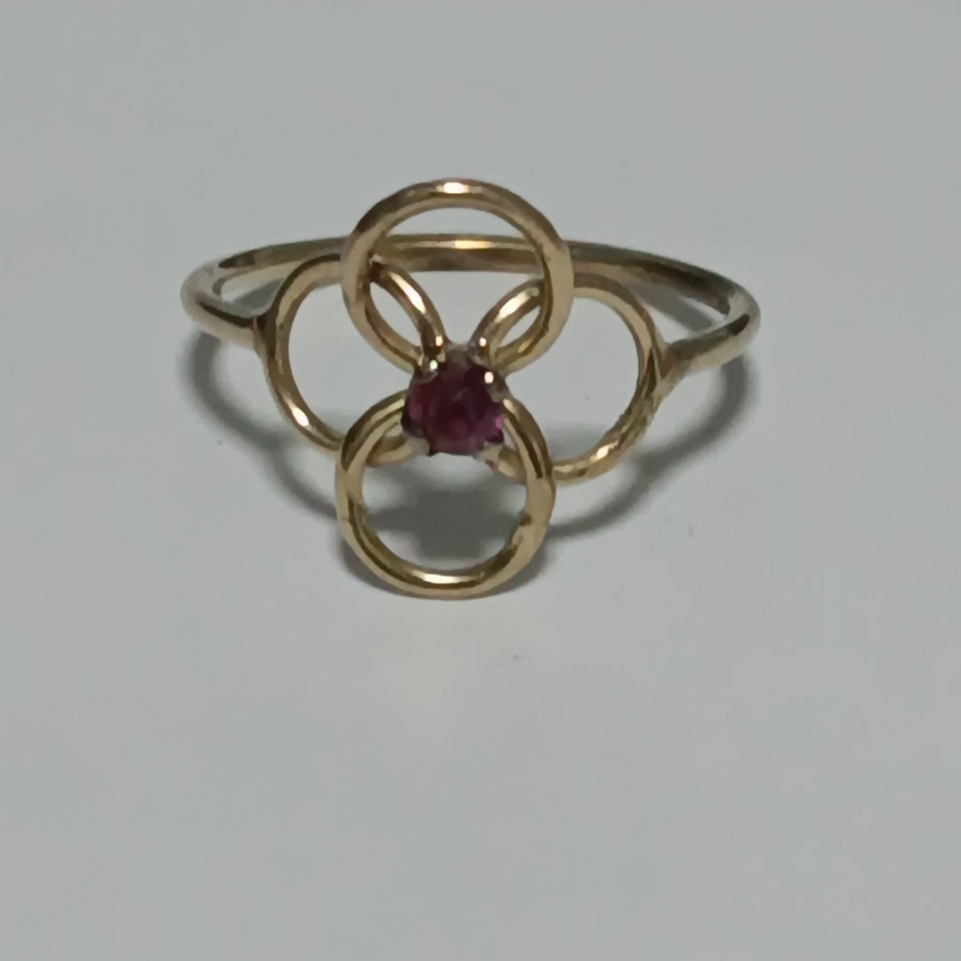 ANILLO ORO 10 K 1.2 GRMS (SEMINUEVO)