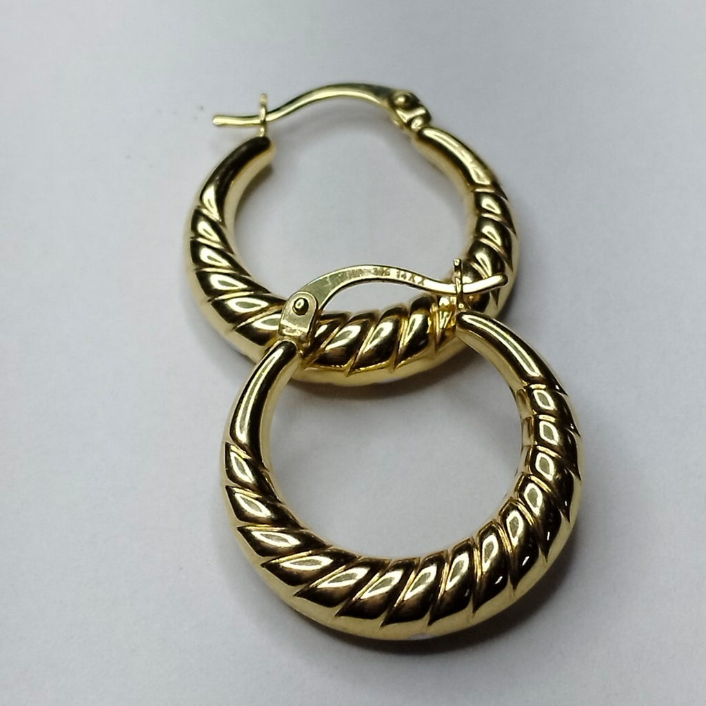 ARRACADAS ORO 14K 1.7 (NUEVO)