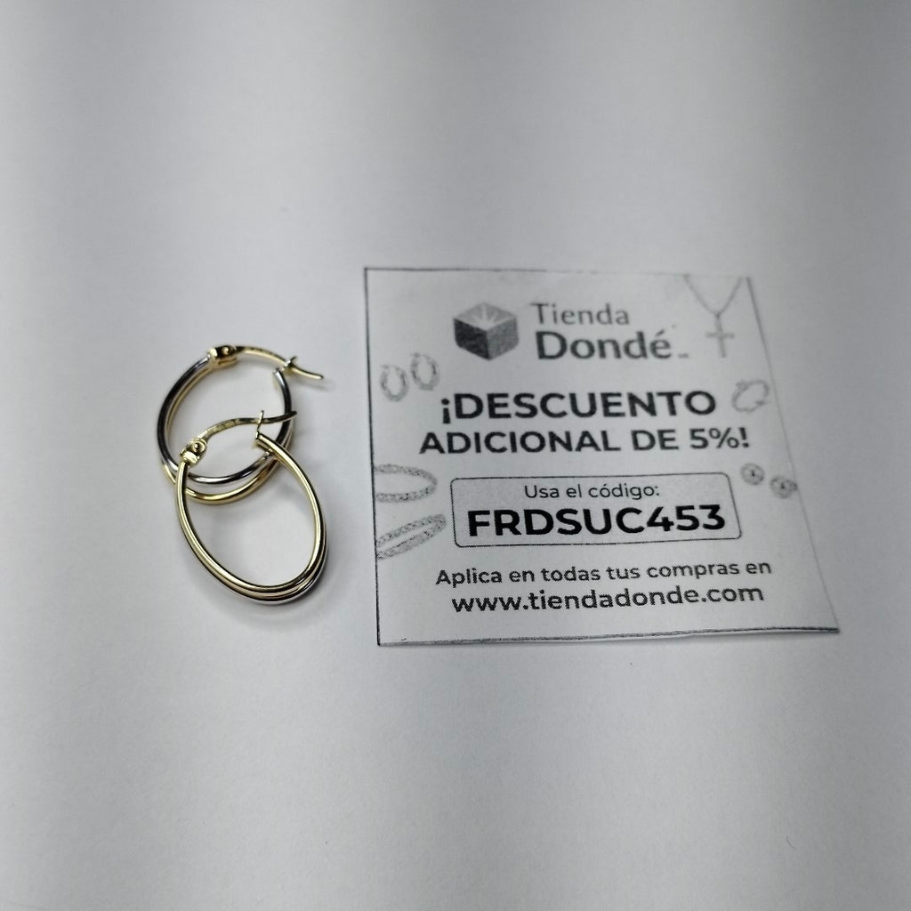 ARRACADAS ORO 14K 1.4 (NUEVO)