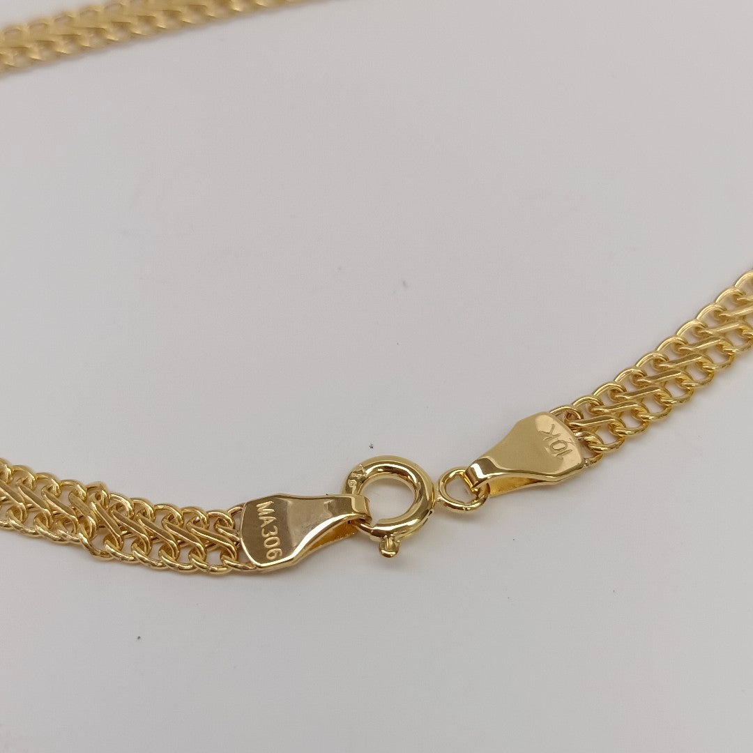 PULSERAS CABALLERO ORO 10K 1.8 (NUEVO)
