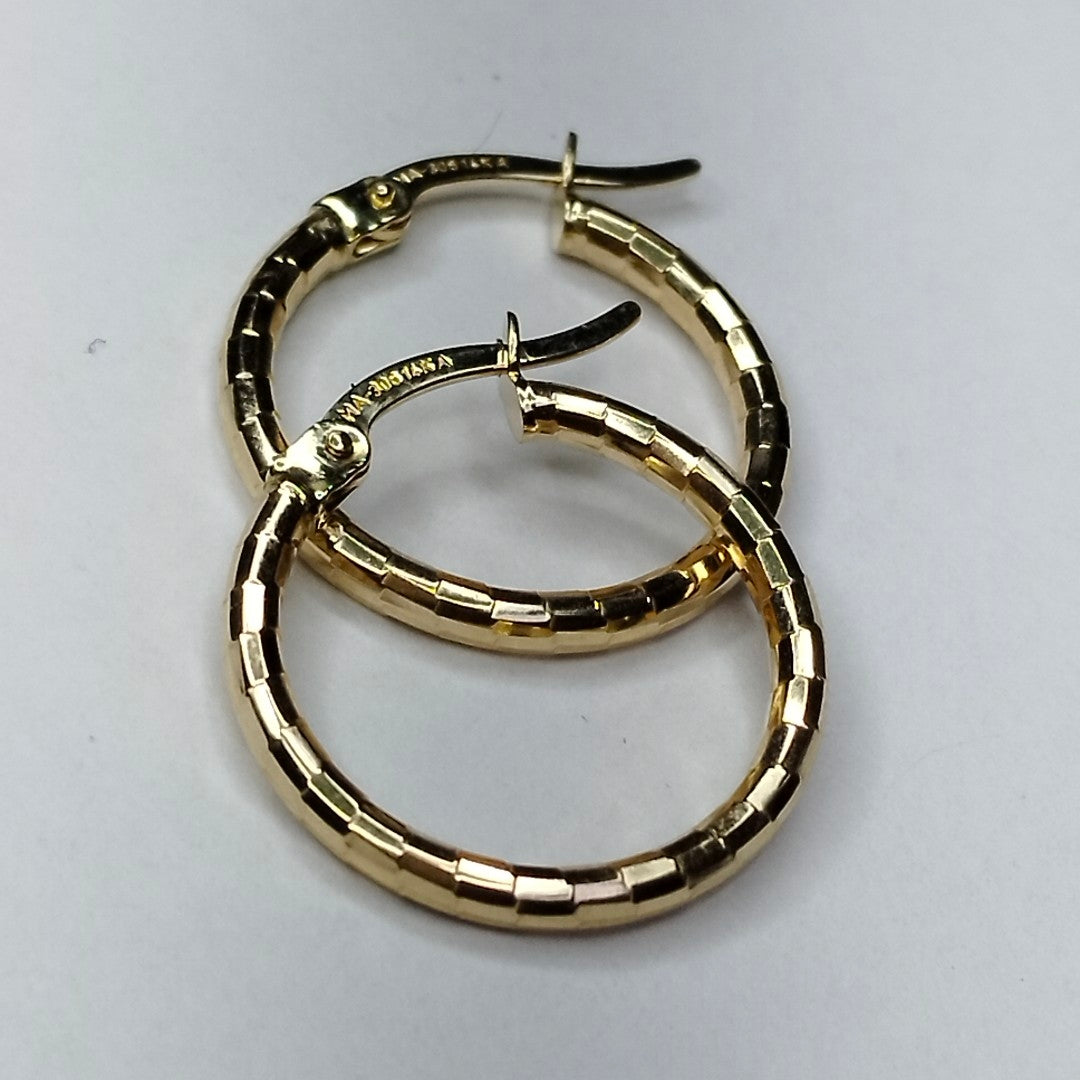 ARRACADAS ORO 14K 1.6 (NUEVO)