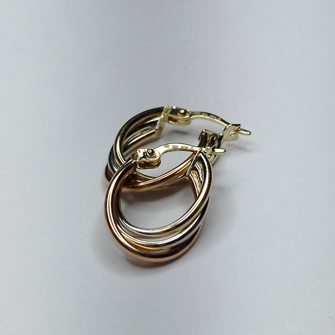 ARRACADAS ORO 14K 1.5 (NUEVO)