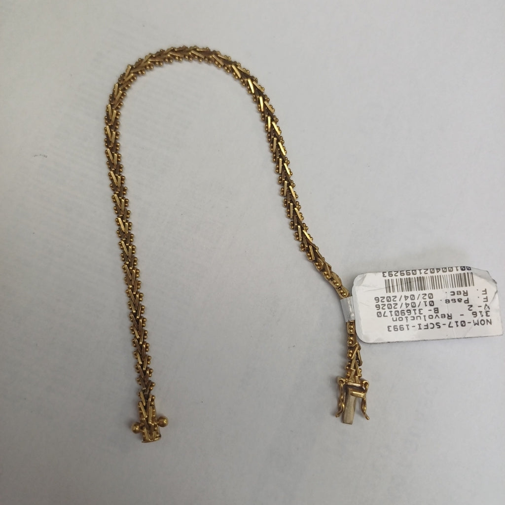PULSERA ORO 18 K 10.5 GRMS (SEMINUEVO)