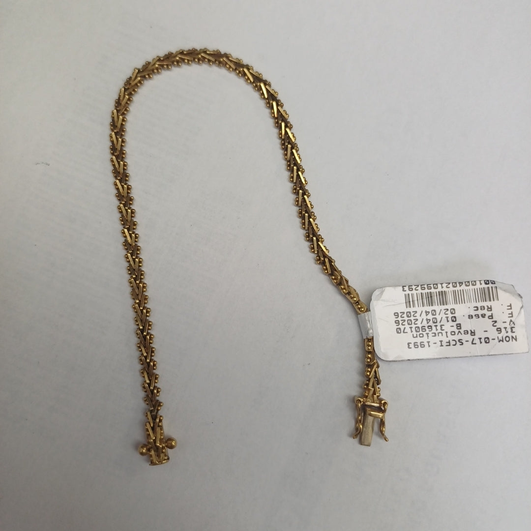 PULSERA ORO 18 K 10.5 GRMS (SEMINUEVO)