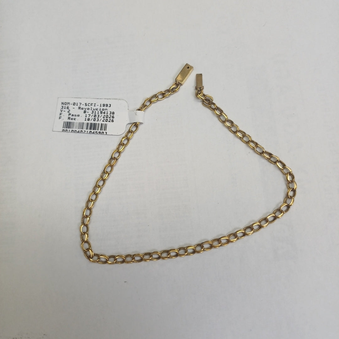 PULSERA ORO 18 K 4.5 GRMS (SEMINUEVO)