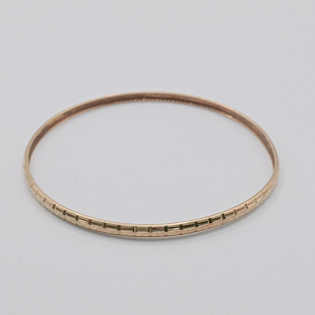 PULSERA RIGIDA ORO 10 K 3,40 GRMS (SEMINUEVO)