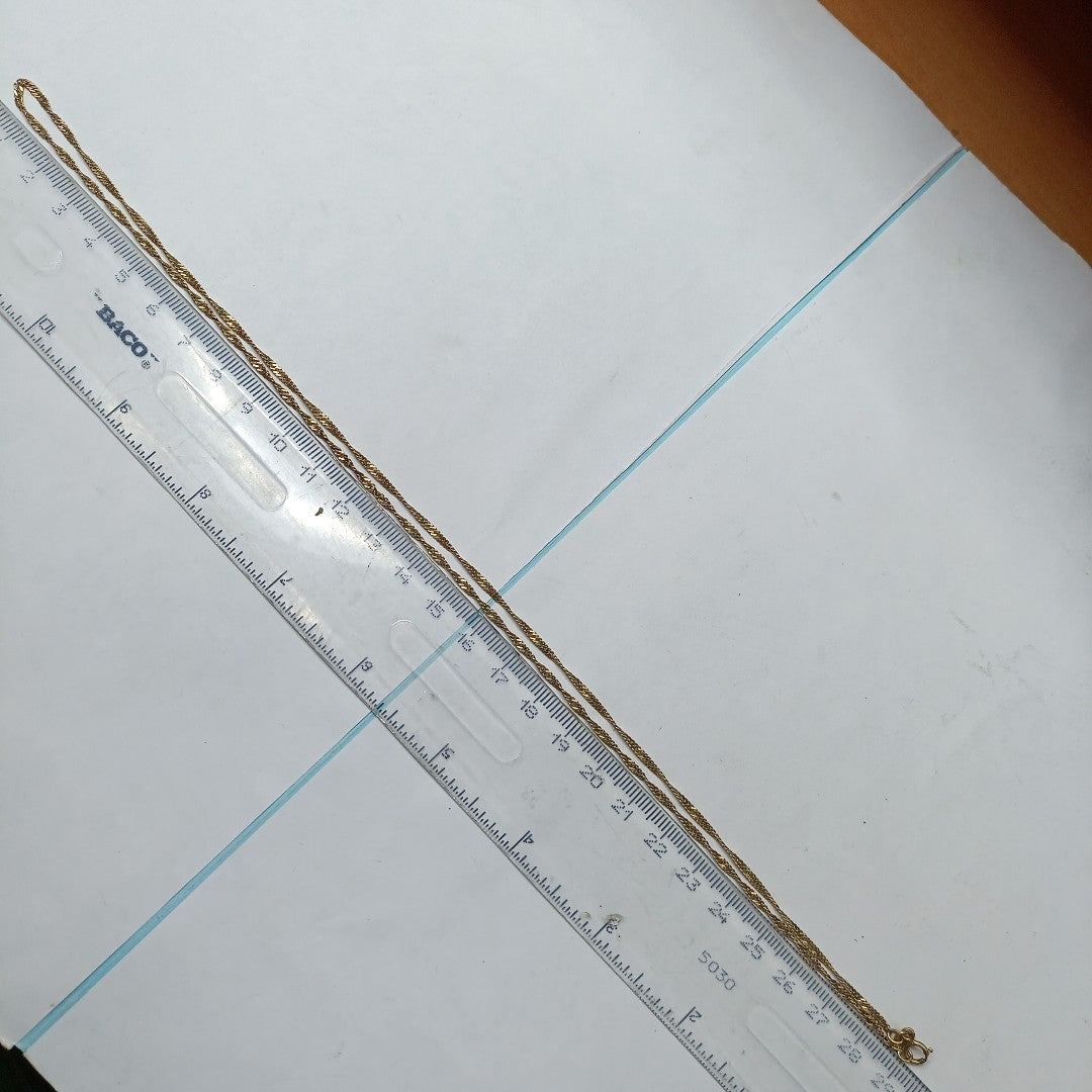 CADENA ORO 10 K 3.8 GRMS (SEMINUEVO)