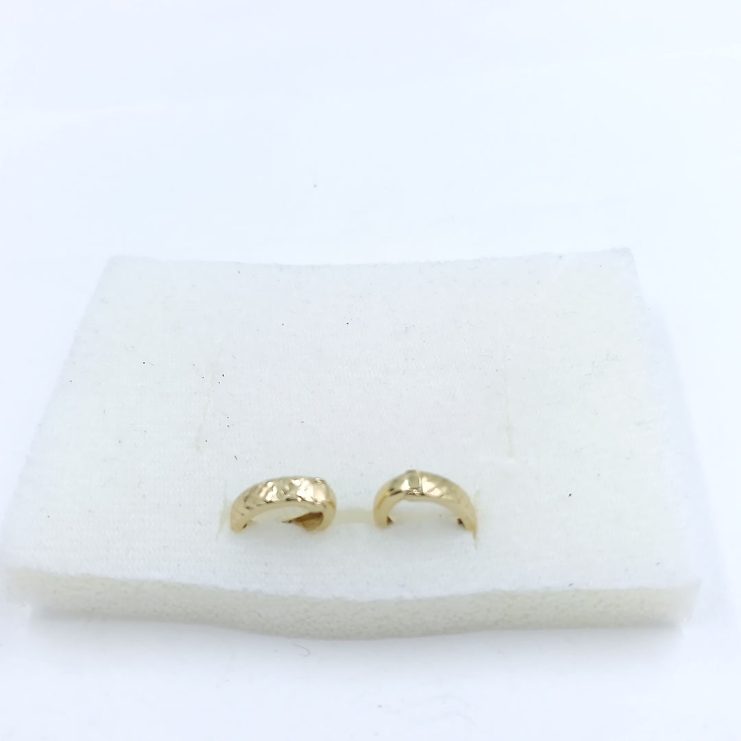 ARETES PAR ORO 14 K 1.1 GRMS (SEMINUEVO)