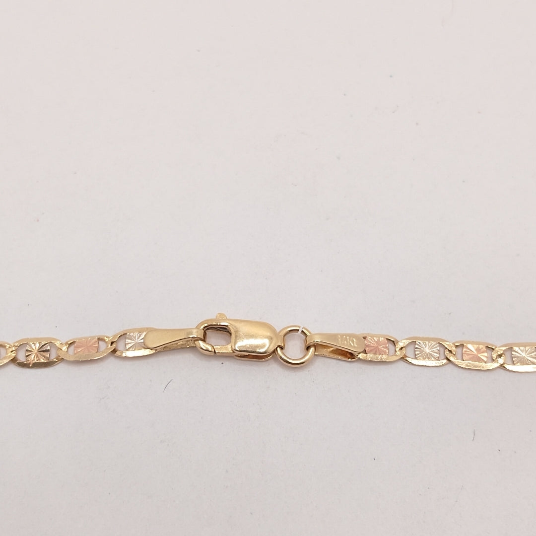 CADENA ORO 14 K 4.6 GRMS (SEMINUEVO)