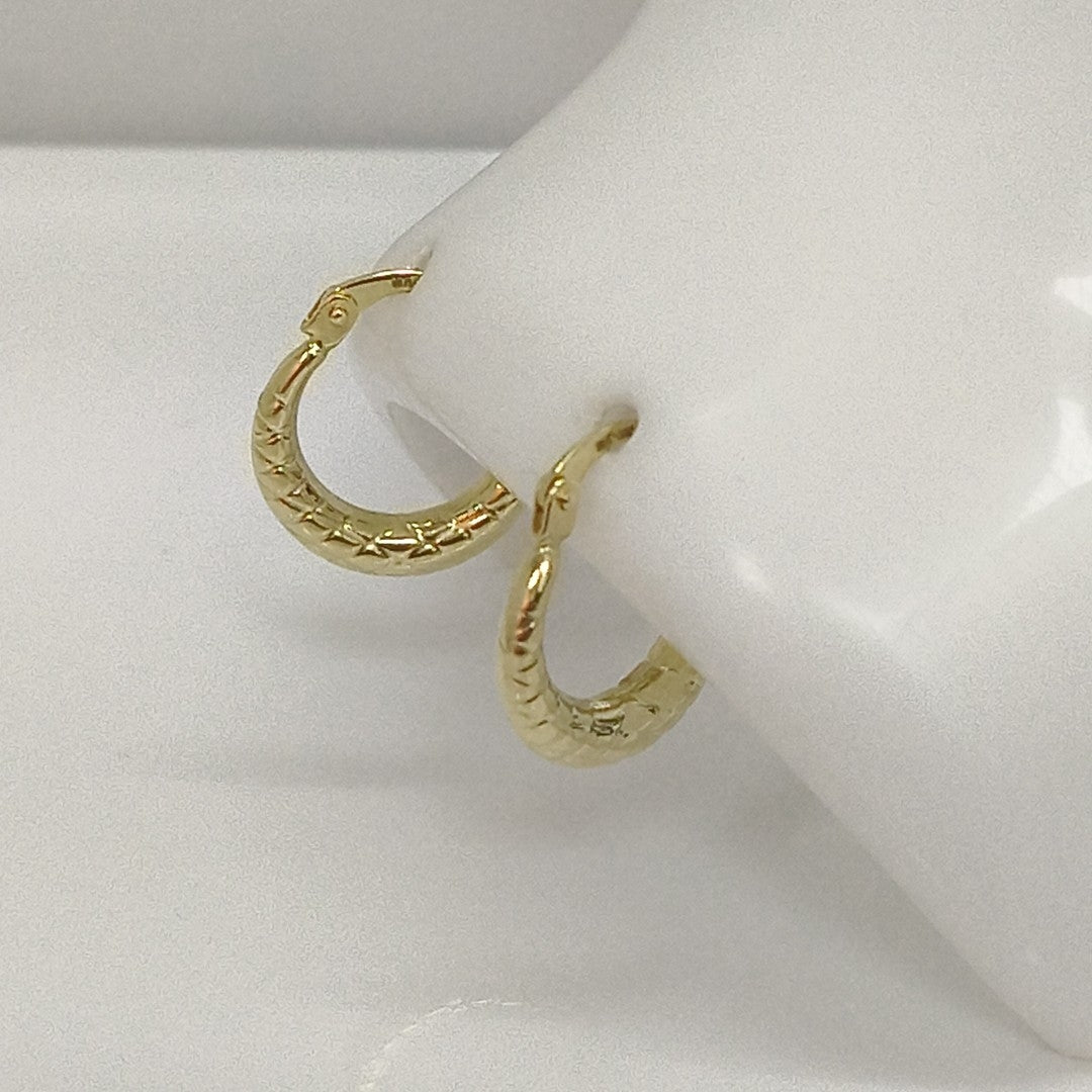 ARRACADAS ORO 14K 1.1 (NUEVO)
