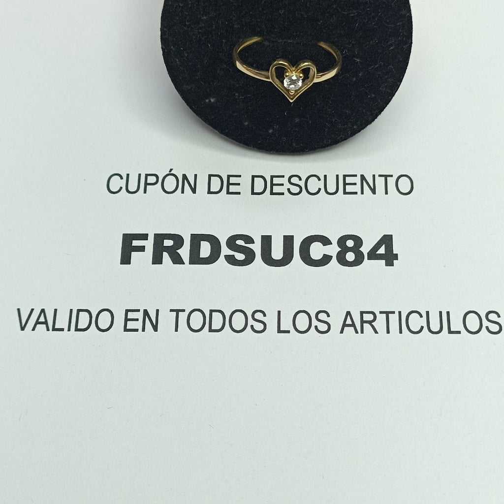 ANILLOS DAMA ORO 14K 1 (NUEVO)