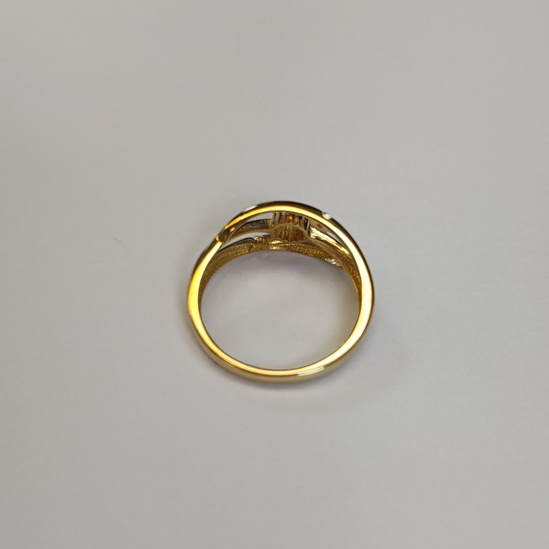 ANILLOS DAMA ORO 14K 2 (NUEVO)