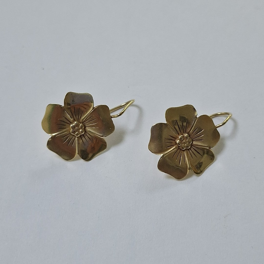ARETES PAR ORO 10 K 2,50 GRMS (SEMINUEVO)