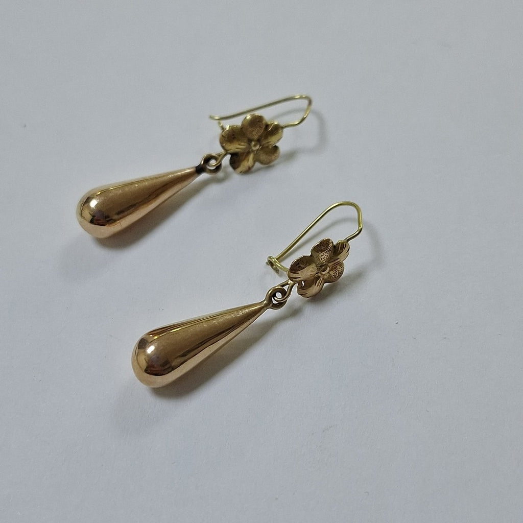 ARETES PAR ORO 14 K 2,60 GRMS (SEMINUEVO)