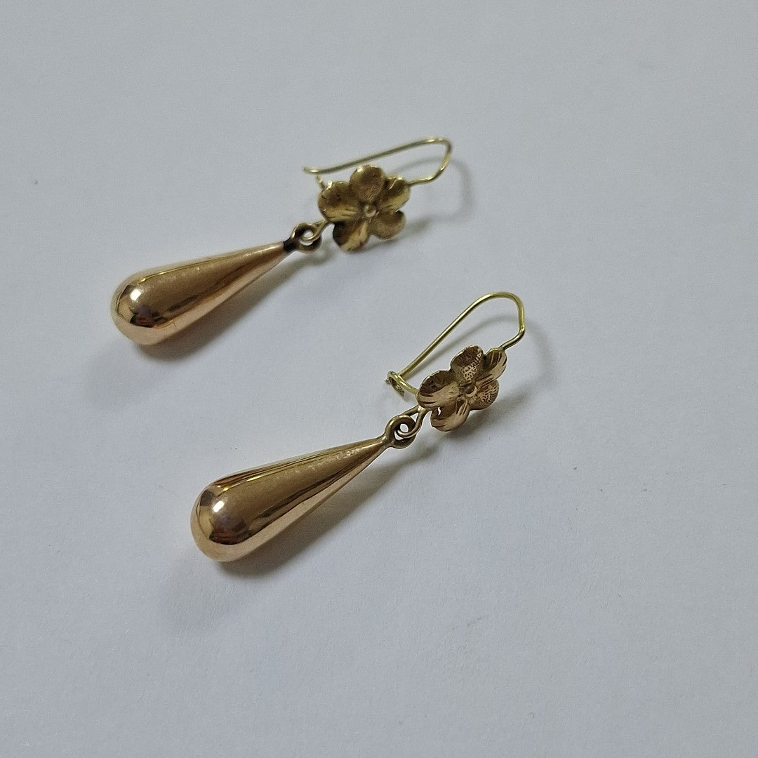 ARETES PAR ORO 14 K 2,60 GRMS (SEMINUEVO)