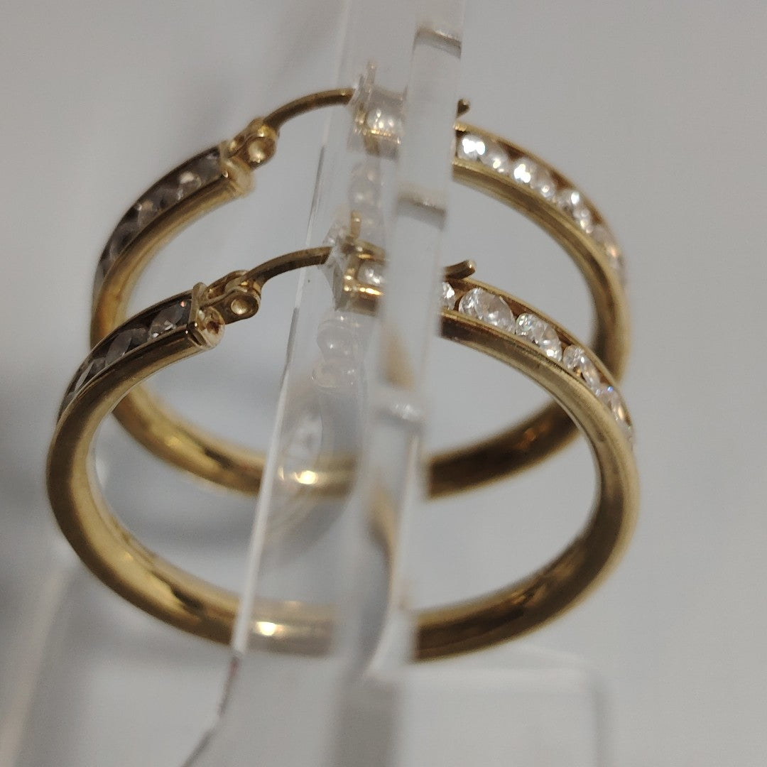 ARRACADAS PAR ORO 14 K 8,00 GRMS (SEMINUEVO)