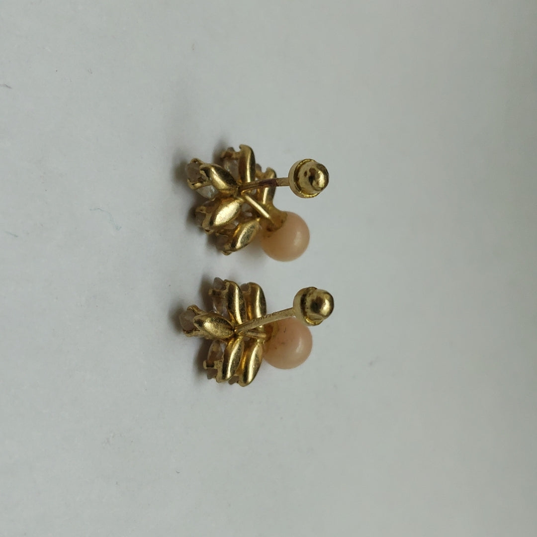 ARETES PAR ORO 10 K 1 GRMS (SEMINUEVO)