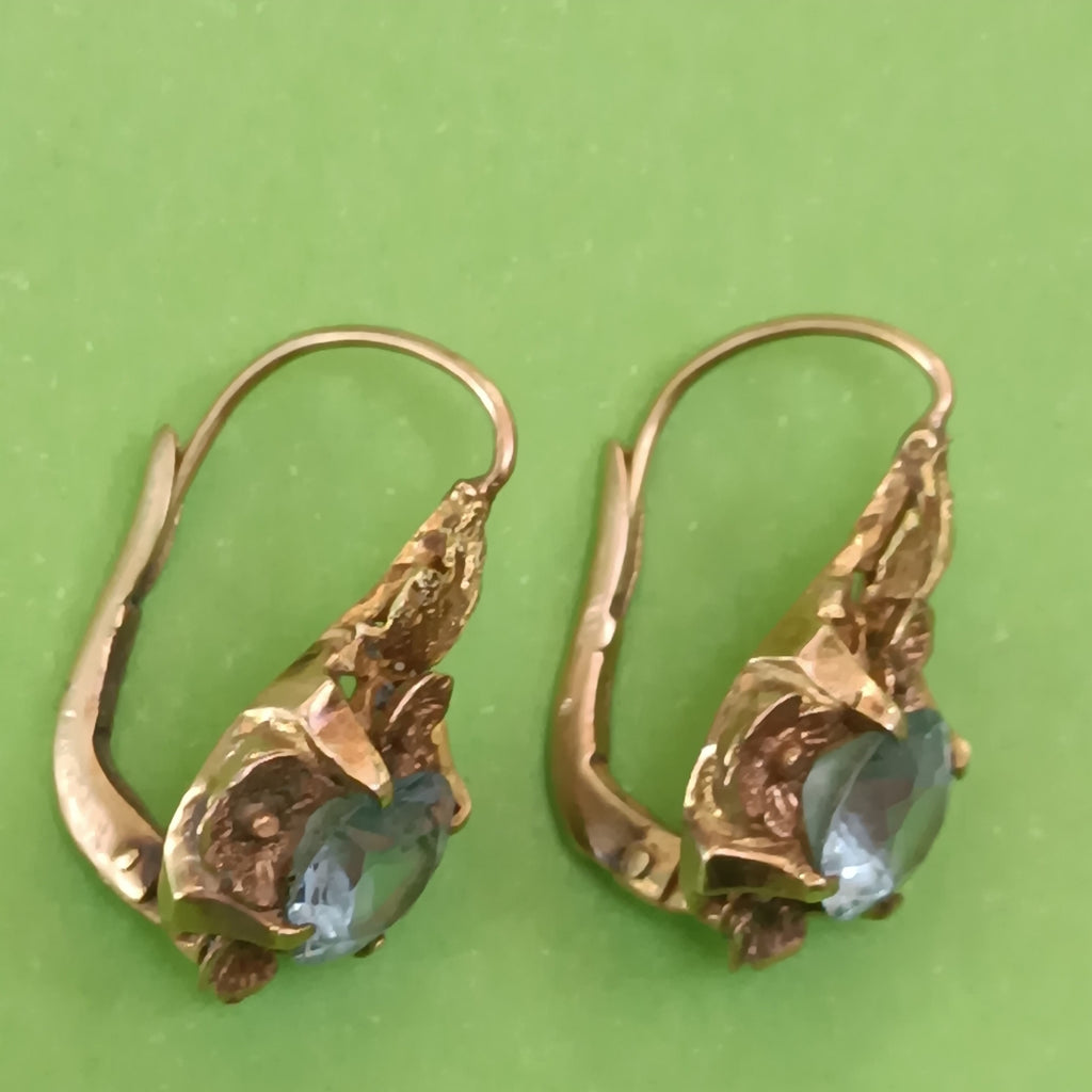 ARETES PAR ORO 14 K 5 GRMS (SEMINUEVO)