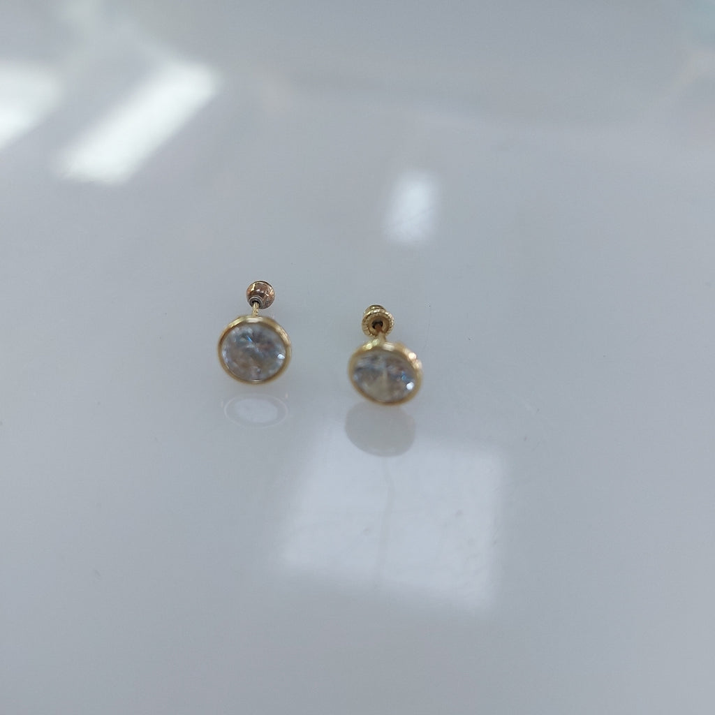 BROQUELES PAR ORO 10 K 0,80 GRMS (SEMINUEVO)