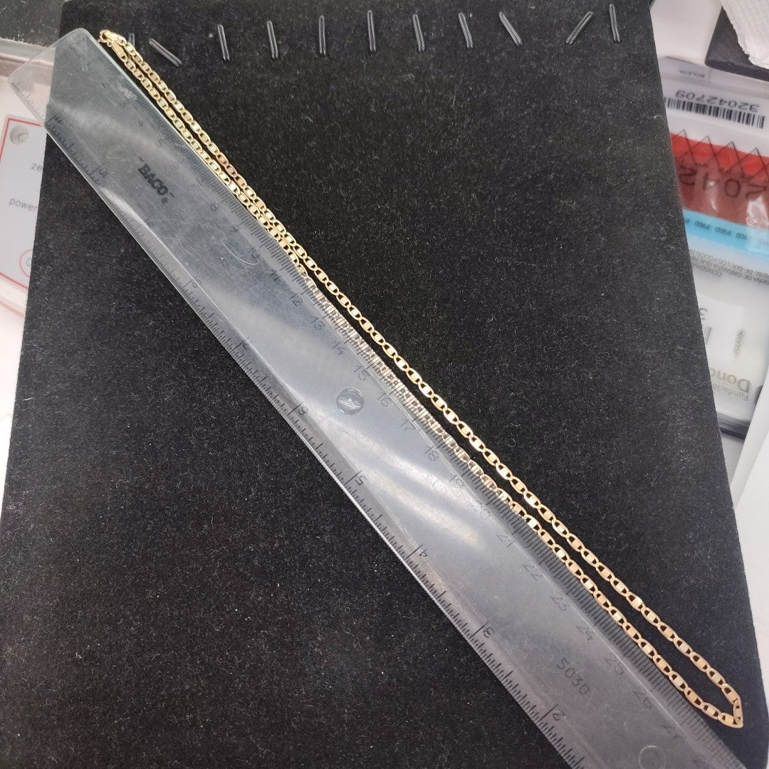 CADENA ORO, ORO COMBINADO 8 K 4 GRMS (SEMINUEVO)