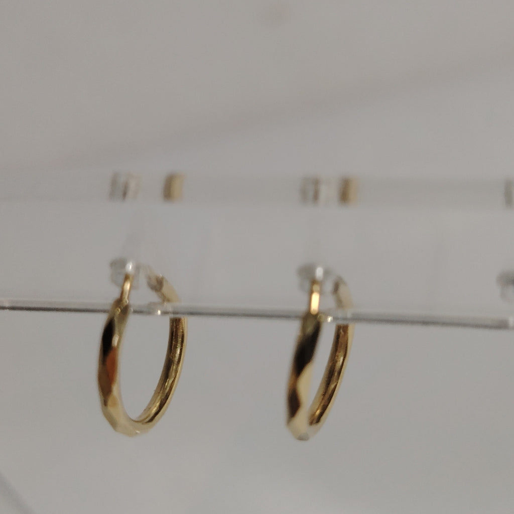 ARRACADAS PAR ORO 14 K 1 GRMS (SEMINUEVO)