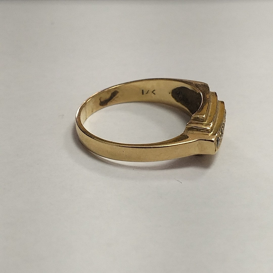 ANILLO ORO 14 K 2.7 GRMS (SEMINUEVO)