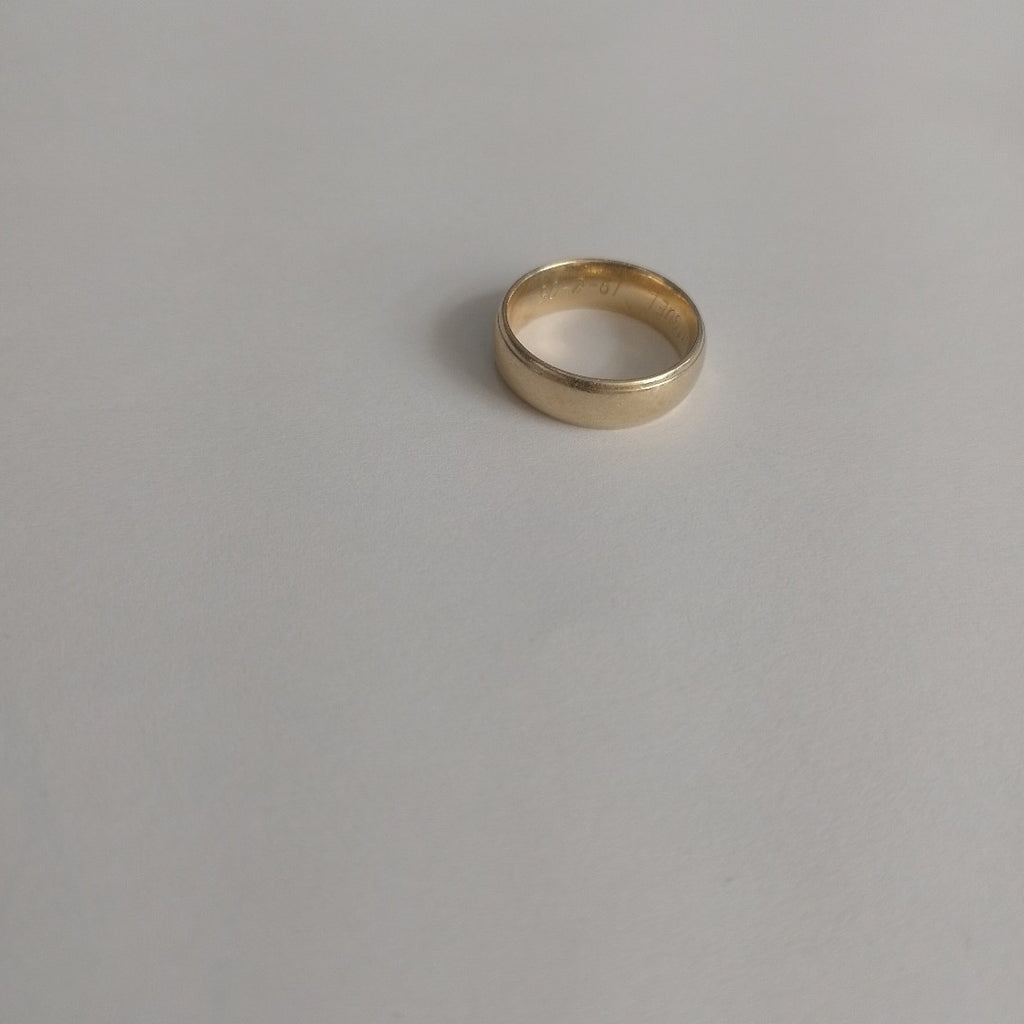 ARGOLLA ORO 14 K 3.4 GRMS (SEMINUEVO)