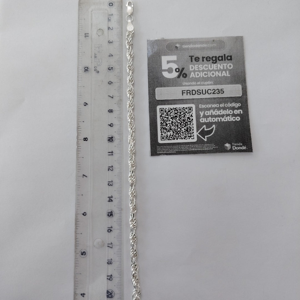 PULSERA PLATA 14.2 GRMS (SEMINUEVO)