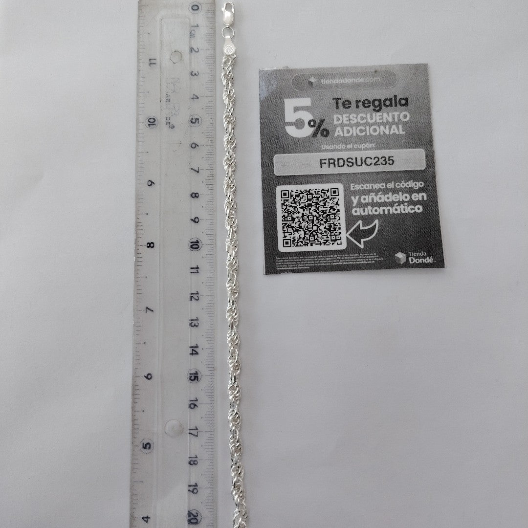 PULSERA PLATA 14.2 GRMS (SEMINUEVO)