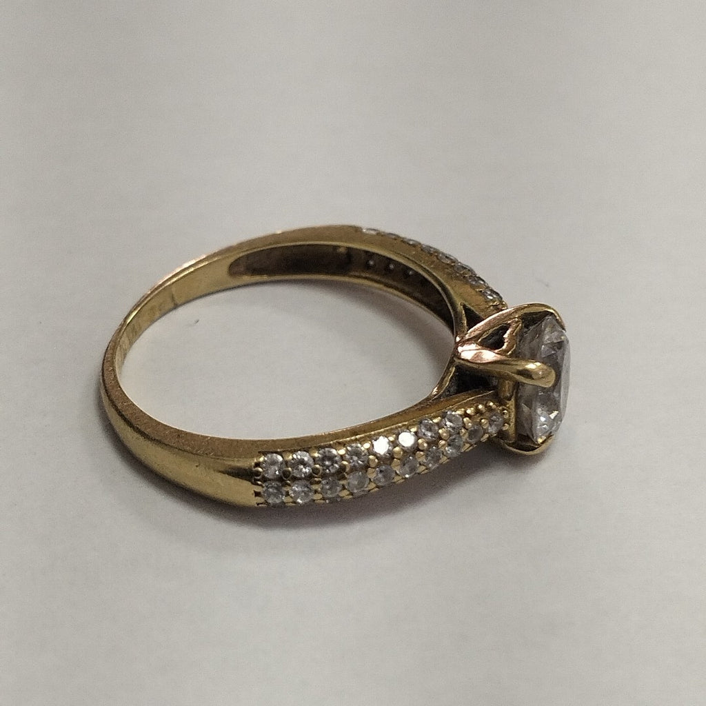 ANILLITO,SOLITARIO ORO 14 K 2,20 GRMS (SEMINUEVO)