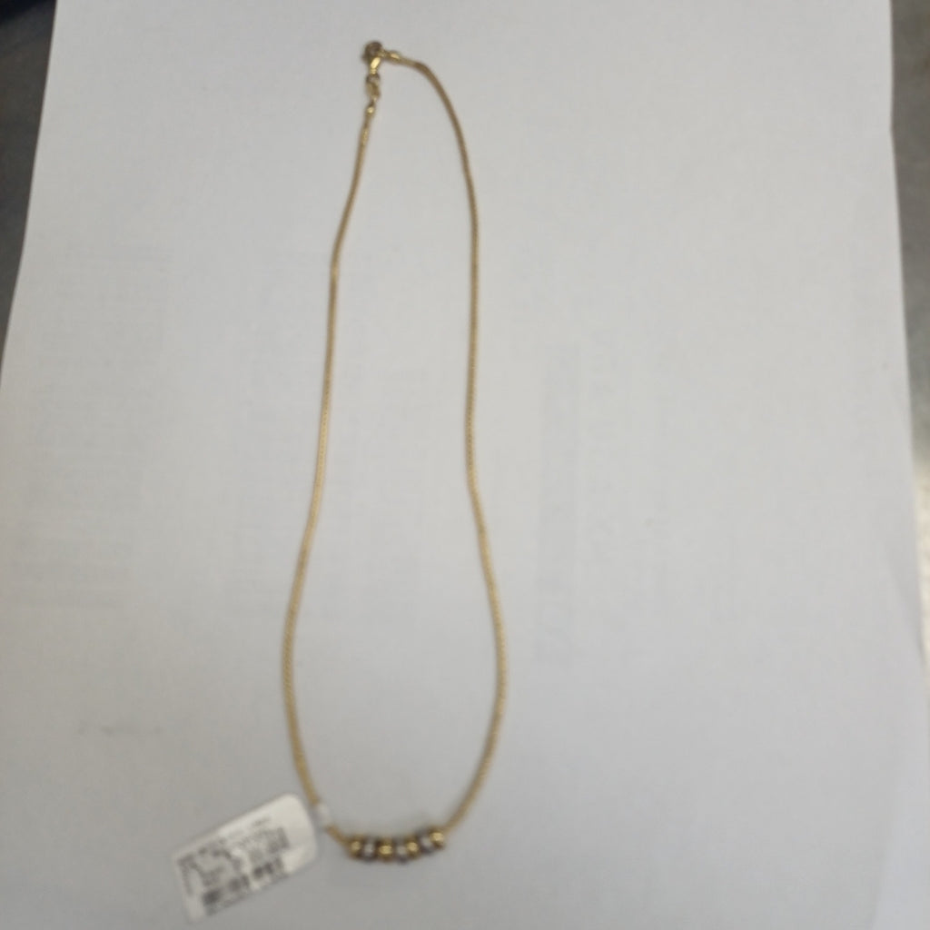 GARGANTILLA ORO 14 K 7,10 GRMS (SEMINUEVO)