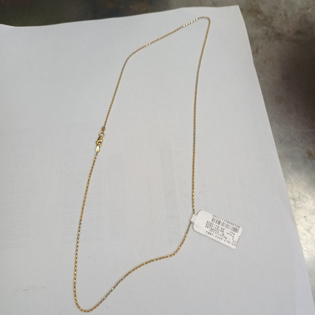 CADENA ORO, ORO COMBINADO 14 K 5.2 GRMS (SEMINUEVO)
