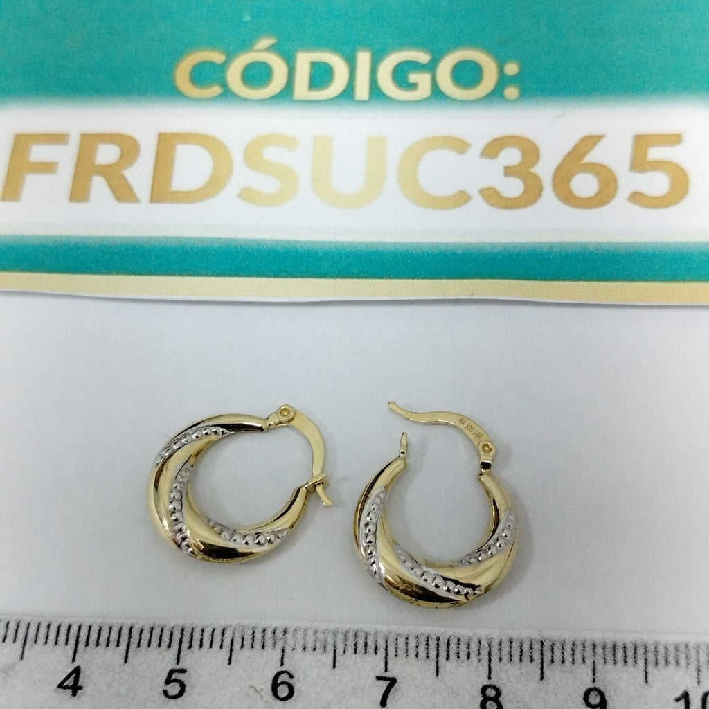ARRACADAS ORO 14K 1.3 (NUEVO)