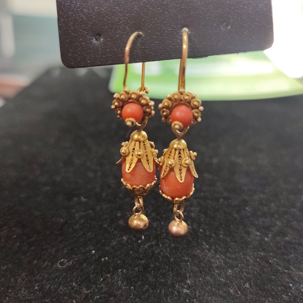 ARETES PAR ORO 10 K 5.1 GRMS (SEMINUEVO)