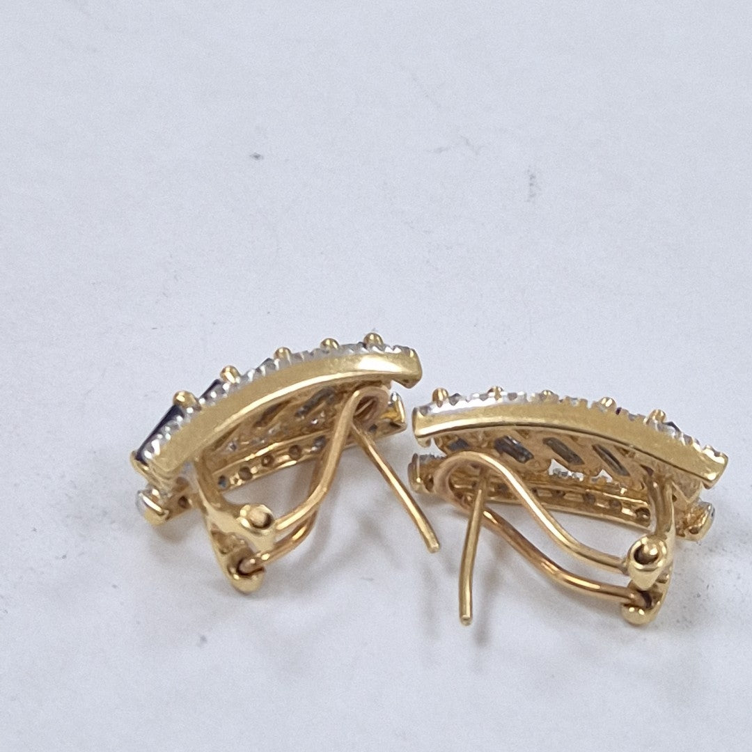 ARETES PAR ORO 14 K 4.9 GRMS (SEMINUEVO)