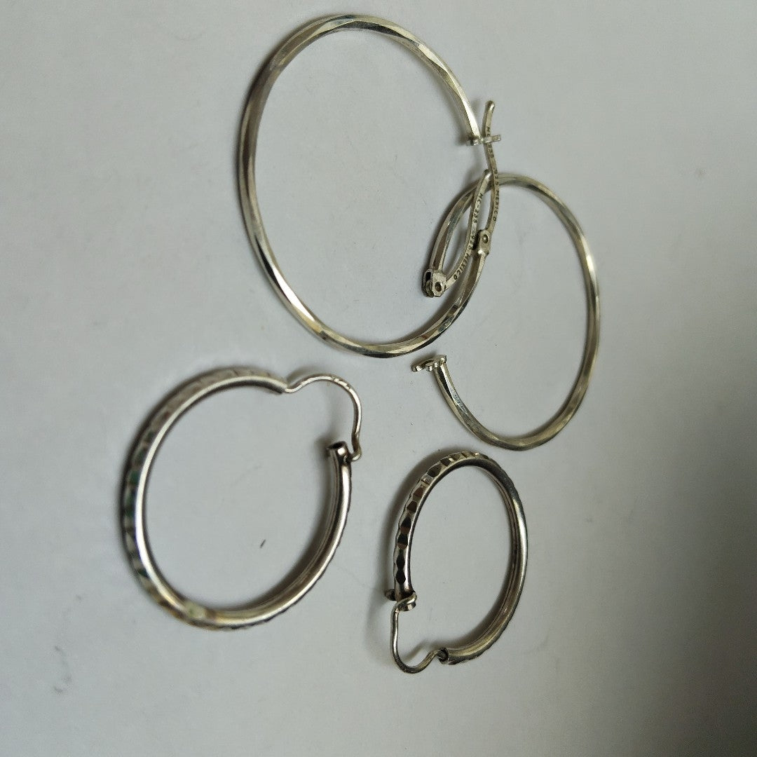 ARRACADAS PAR PLATA 3.8 GRMS (SEMINUEVO)