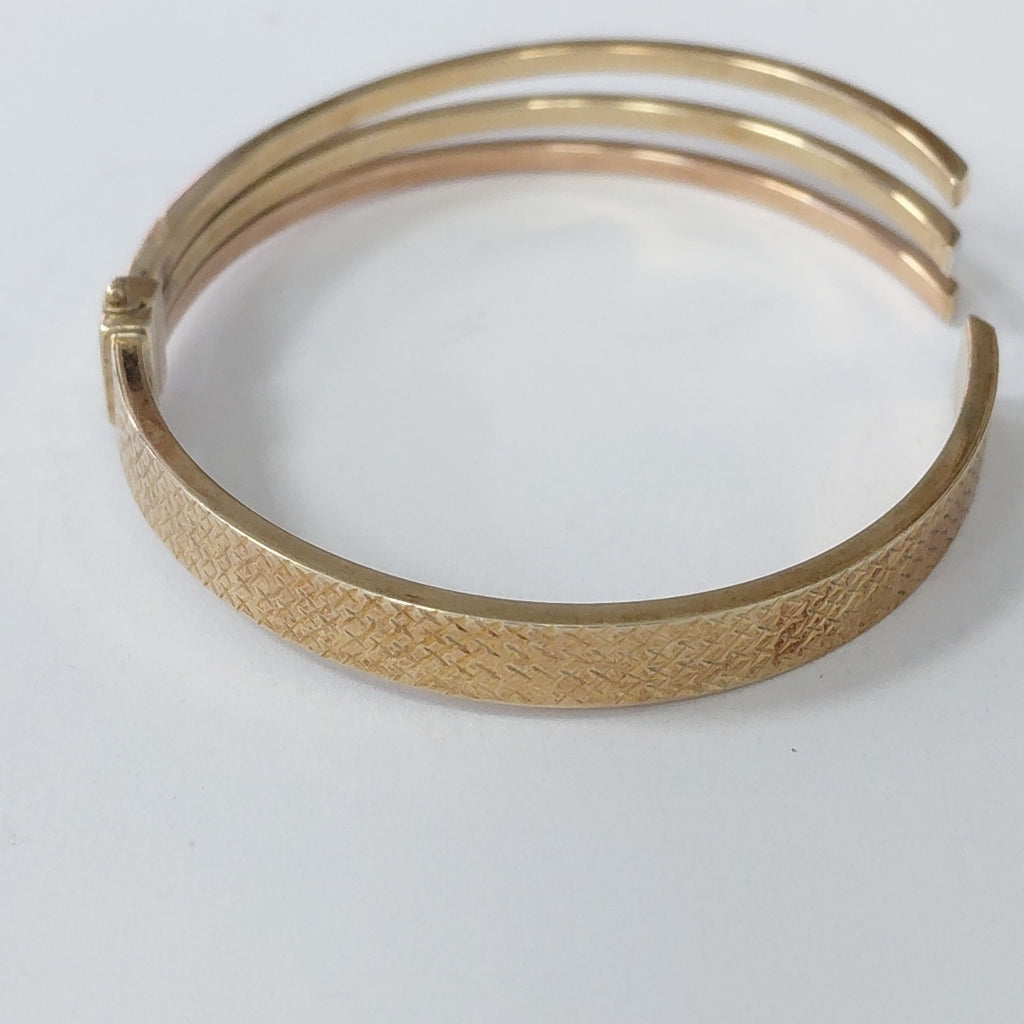 BRAZALETE ORO, ORO COMBINADO 8 K 6.1 GRMS (SEMINUEVO)