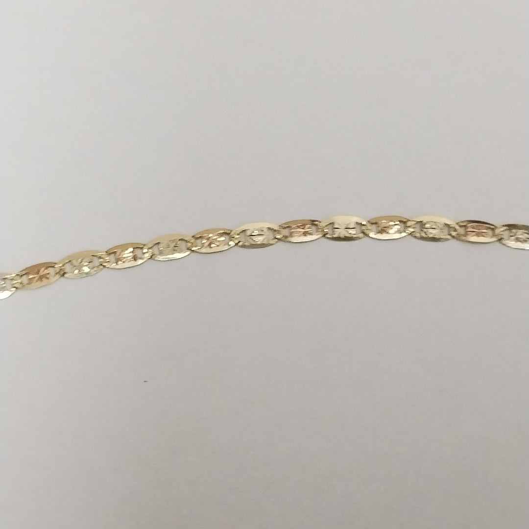 CADENA ORO PLATINO 14 K 4,90 GRMS (SEMINUEVO)