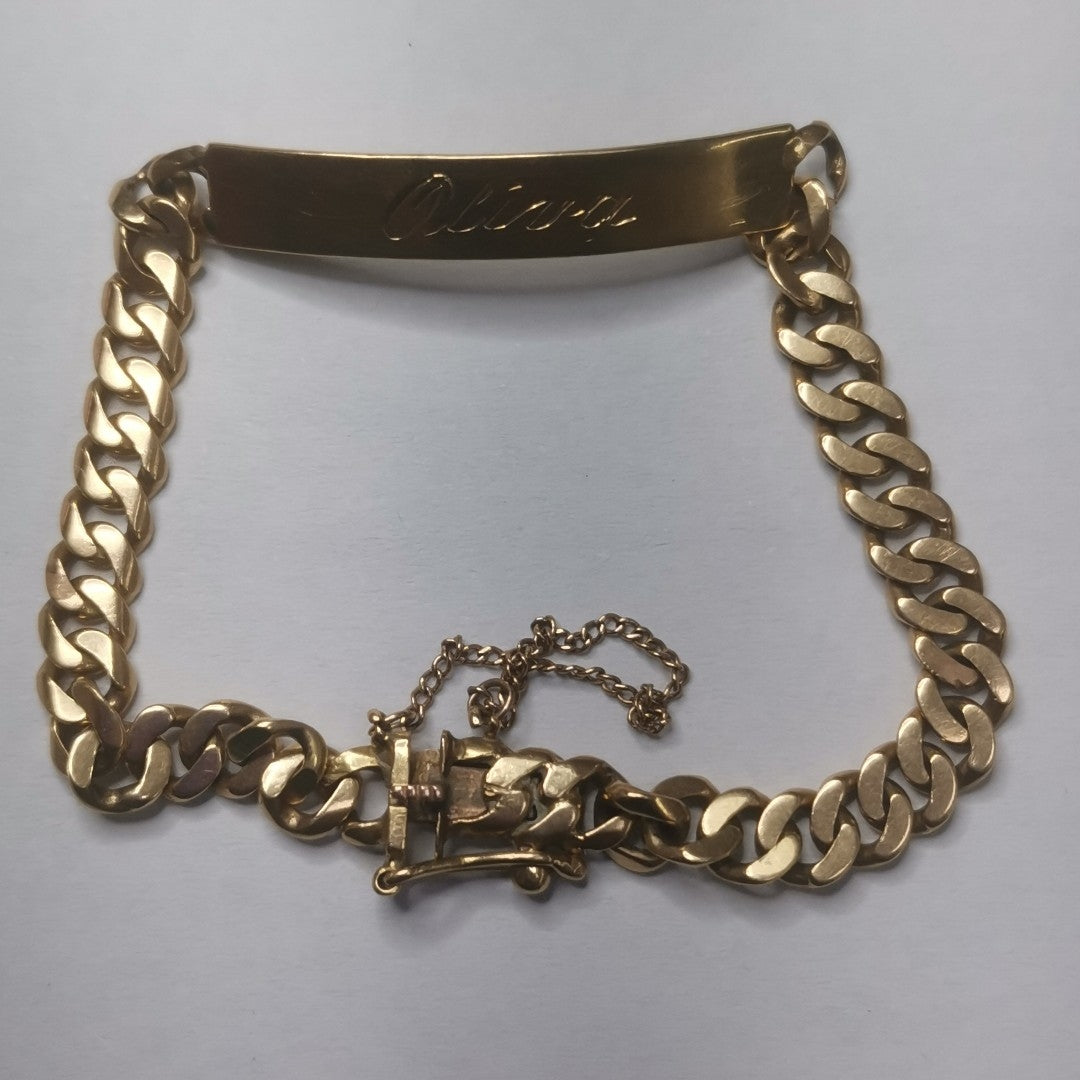 ESCLAVA ORO 18 K 14.8 GRMS (SEMINUEVO)