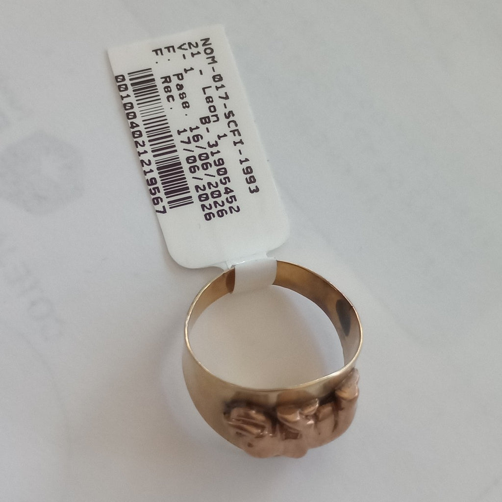 ANILLO ORO 10 K 4.5 GRMS (SEMINUEVO)