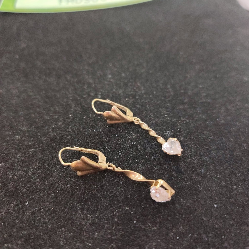 ARETES PAR ORO 8 K 2 GRMS (SEMINUEVO)