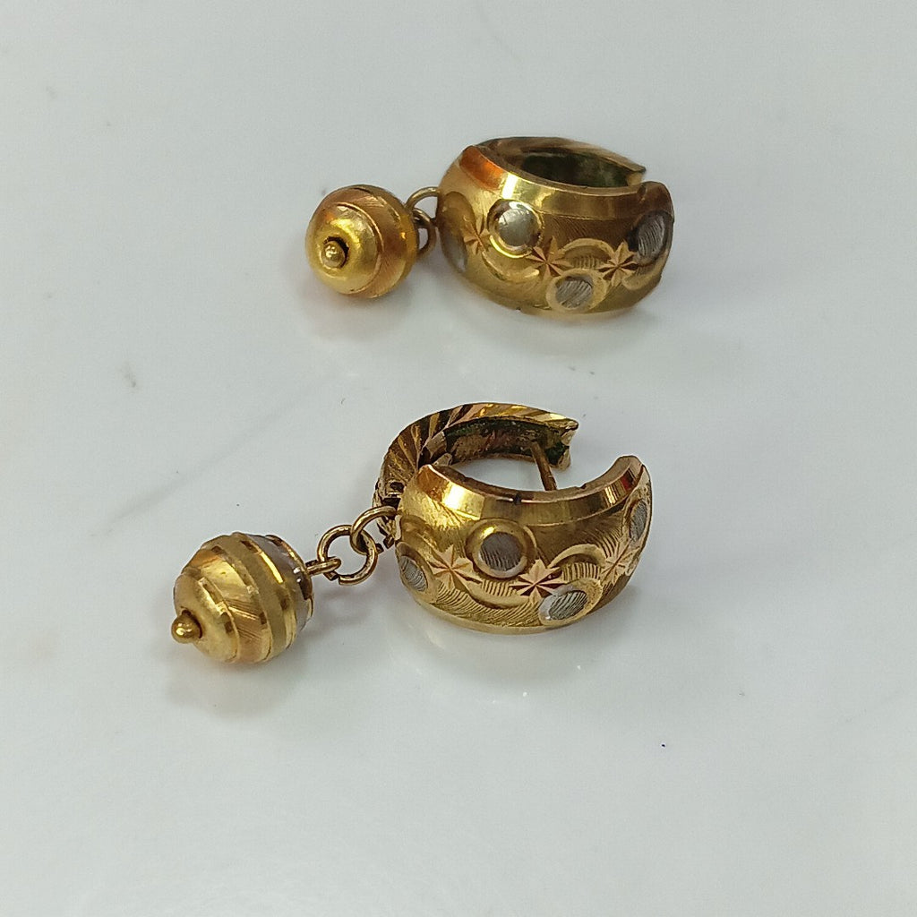 ARETES PAR ORO 10 K 1.2 GRMS (SEMINUEVO)