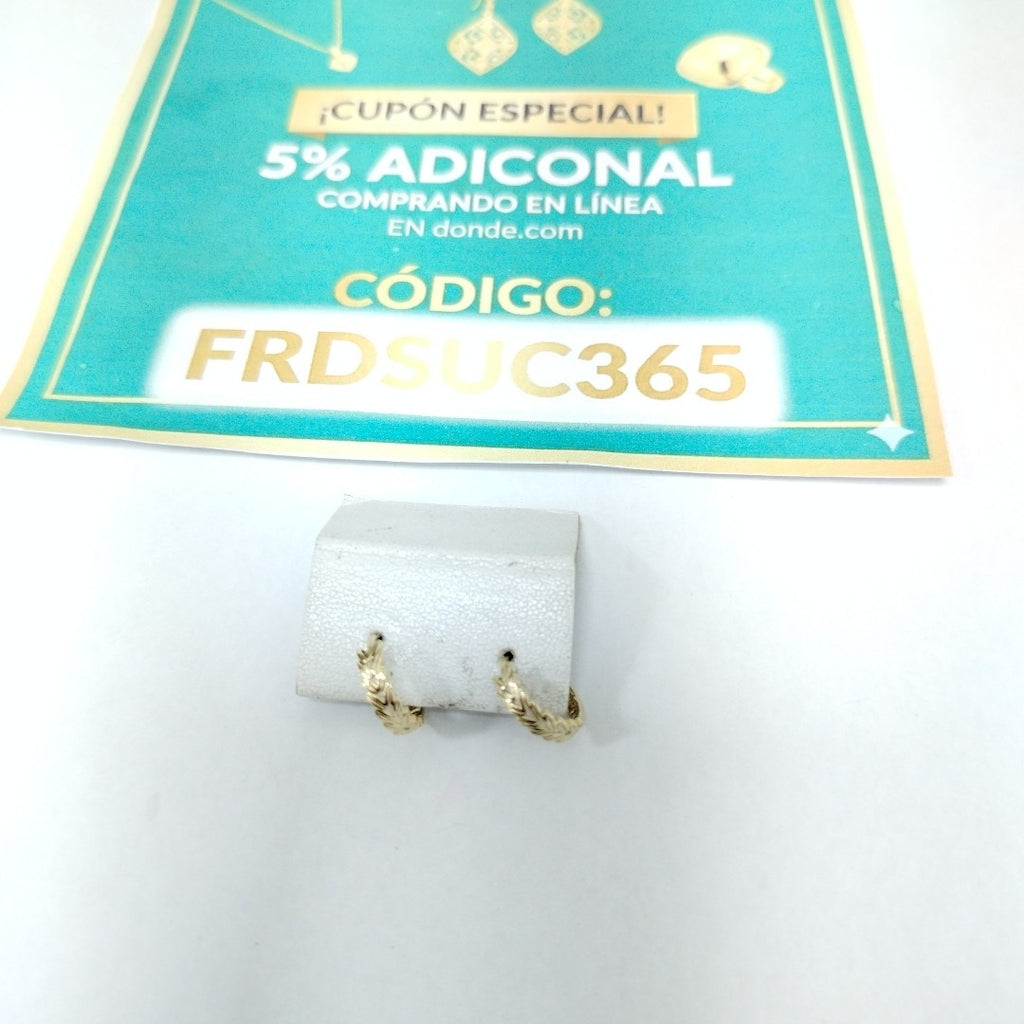 HUGGIES ORO 14K 1.2 (NUEVO)