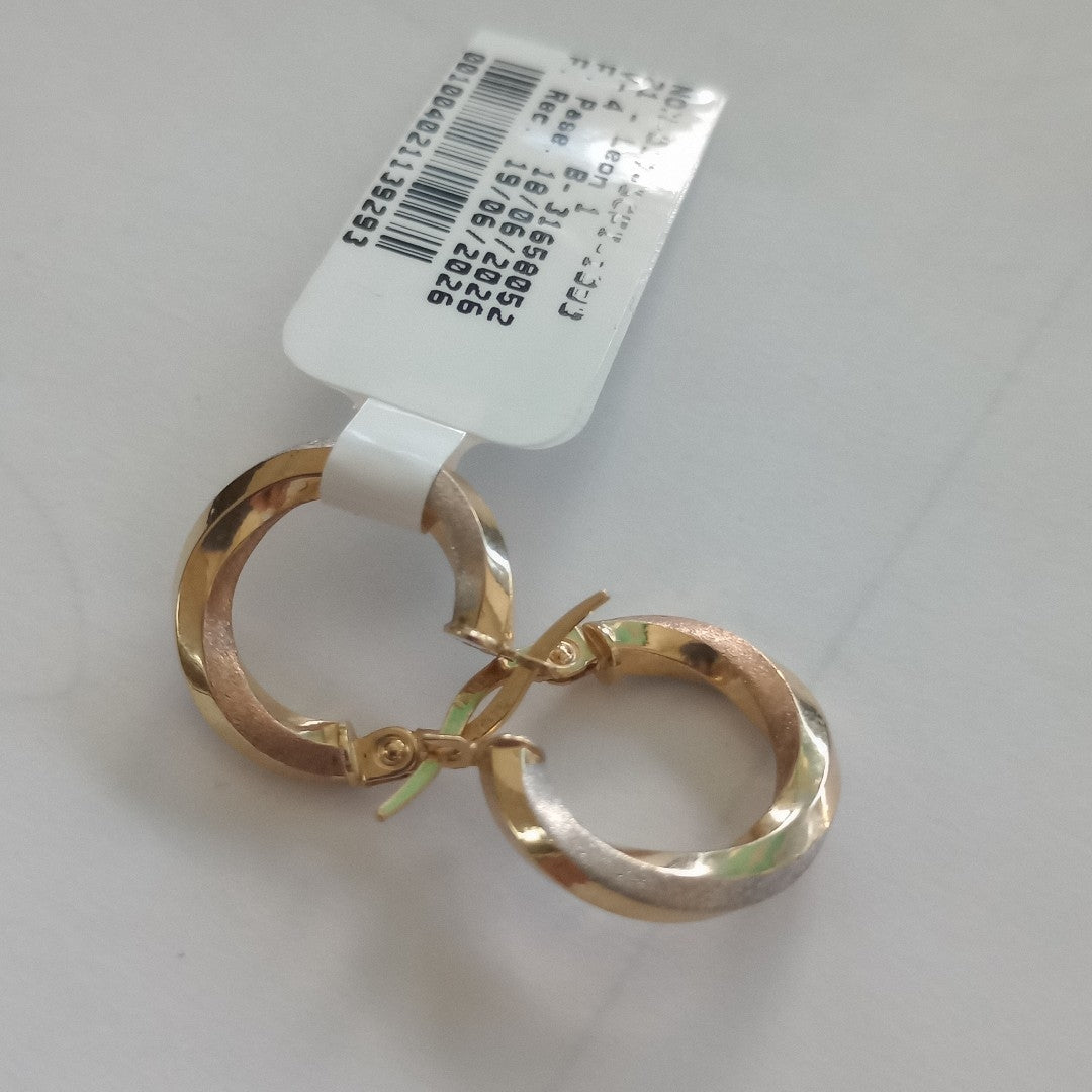 ARRACADAS PAR ORO 10 K 1.1 GRMS (SEMINUEVO)