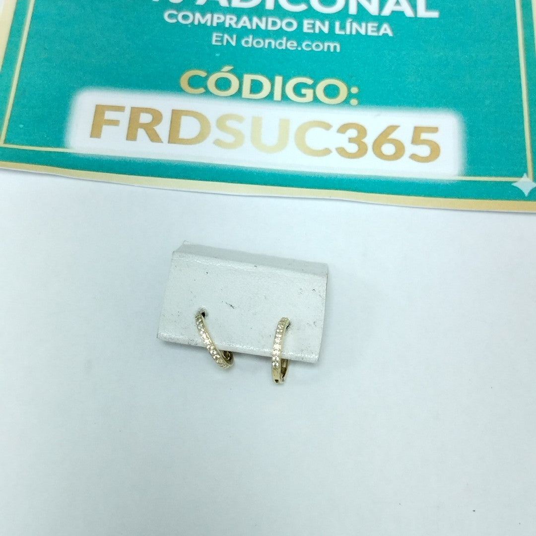 HUGGIES ORO 14K 1.1 (NUEVO)