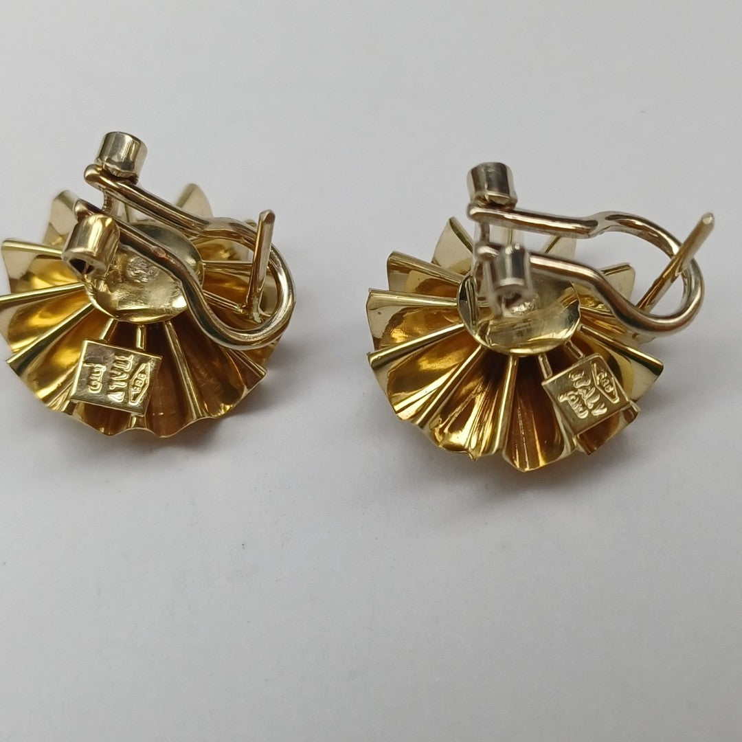 ARETES PAR ORO 14 K 5.3 GRMS (SEMINUEVO)