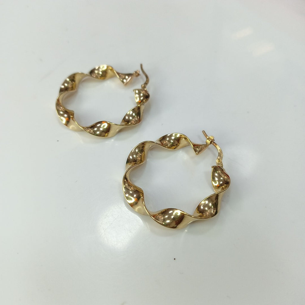 ARRACADAS PAR ORO 10 K 3 GRMS (SEMINUEVO)